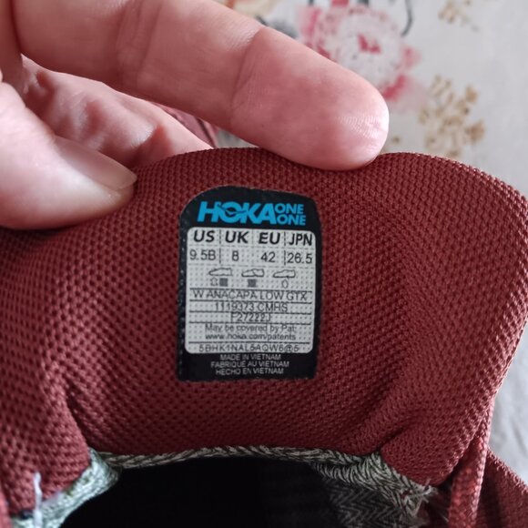 Hoka One One 9.5B (wide) Burgundy women's 42EU - Picture 8 of 13